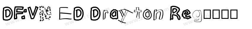 DFVN ED Drayton Reg字体转换